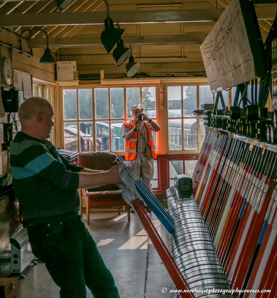 Photographing Trains and Signal Boxes